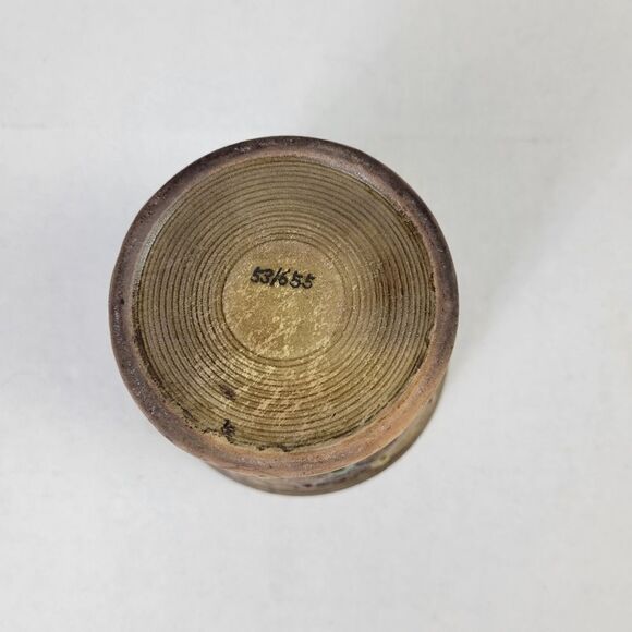 Vintage Tilso Japan Fiesta Dot Pattern‎ Ceramic Grease Jar - Picture 6 of 8